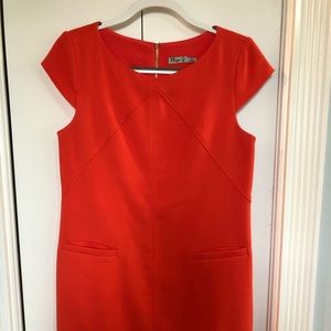 Red (Tangerine) Dress